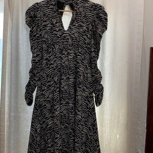 Anthropologie puff sleeve dress